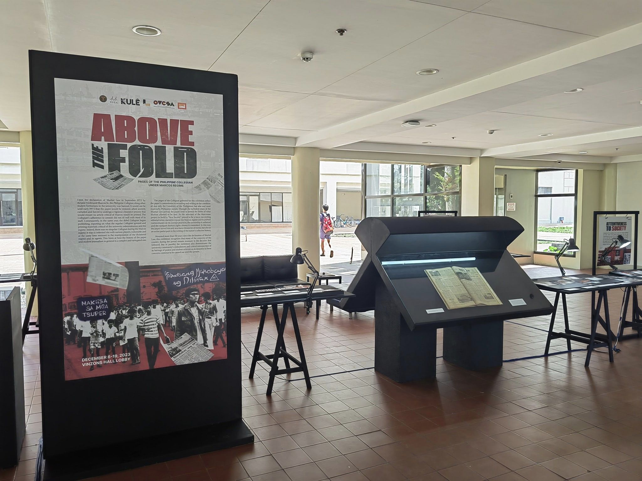 Above the Fold Exhibit in Partnership with Philippine Collegian Opens