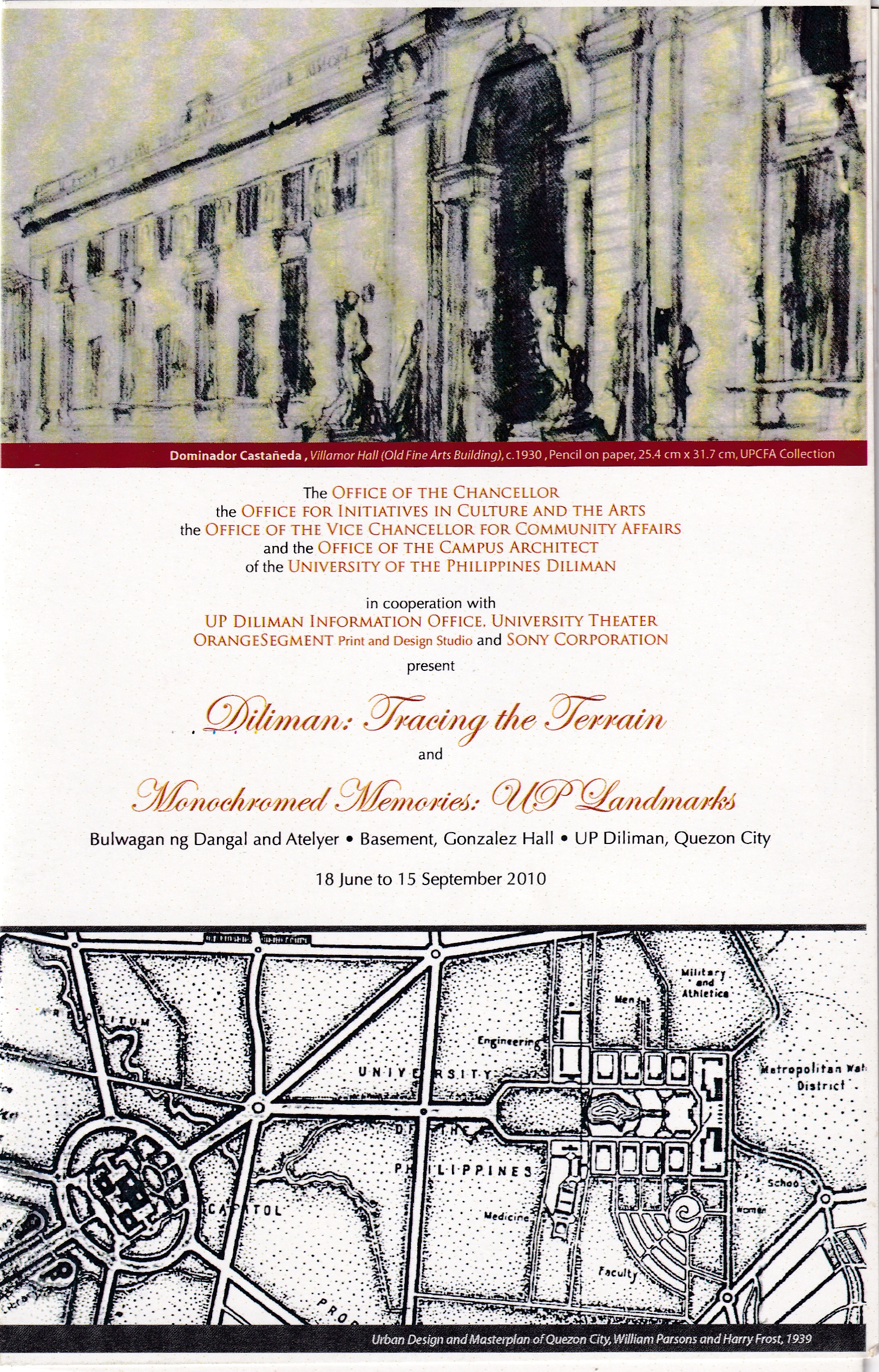 Tracing the Terrain and Monochromed Memories (Invitation)